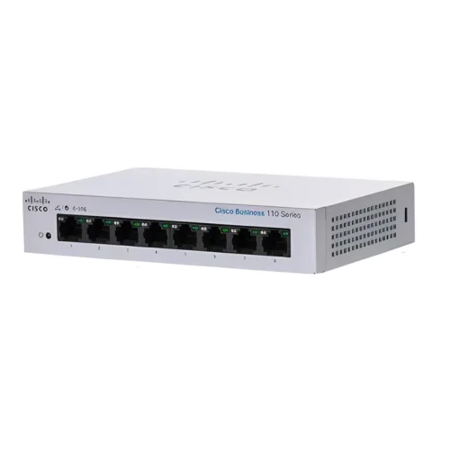 시스코 CBS110-8T-D [비관리형 1Gbps 8Port Switch], CBS110-8T-D, 1개