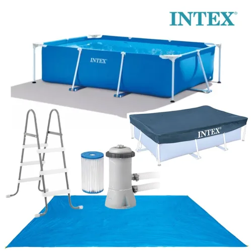 인텍스 국내정품 대형 풀장 3m x 2m 0.75m 28272, 1개, 혼합색상