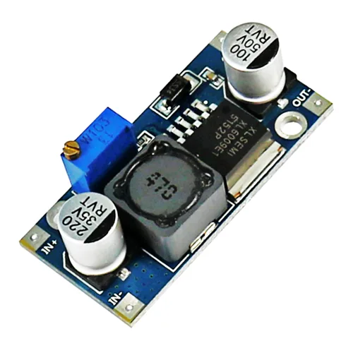 아두이노 DC-DC 가변형 스텝업(전압승압) 5V~32V 컨버터 XL6009 3A 모듈, 1개