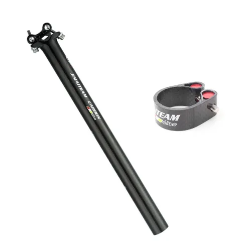 셀레 초경량 풀카본 싯포스트 카본 클램프 세트, 31.6mm, 1개