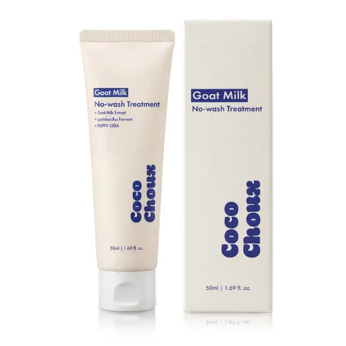 코코슈 고트밀크 노워시 트리트먼트 강아지 보습제 컨디셔너, 1개, 50ml