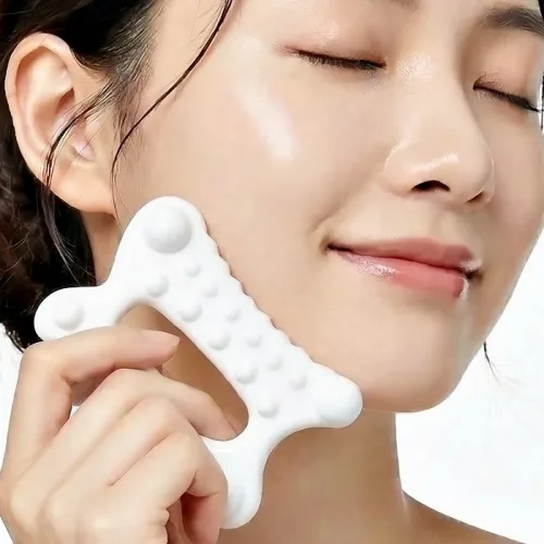 붓기제로 괄사 마사지기 / V라인 디톡스 림프순환 승모근 비대칭 셀프 마사지 6개