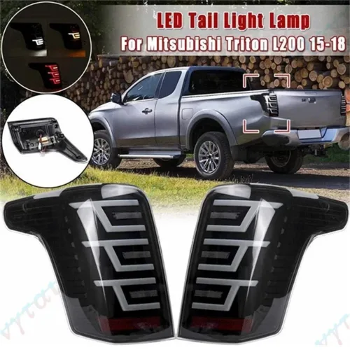 미쓰비시 L200 트라이톤 MQ MR 2015 2016-2018 픽업용 LED 테일램프 후미등 브레이크 방향지시등 후진등