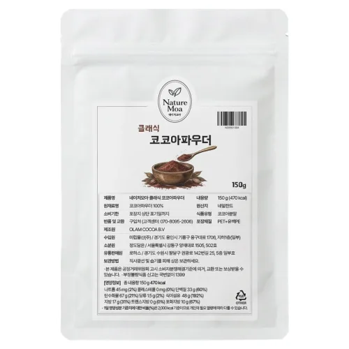 네이처모아 클래식 코코아파우더, 150g, 1개, 1개입