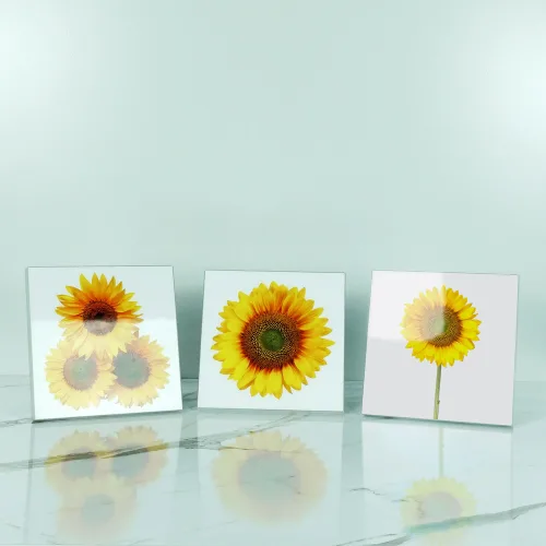 대성액자 세배의 행운 특허받은 프리미엄 해바라기 사과 클림트 명화 미니 액자