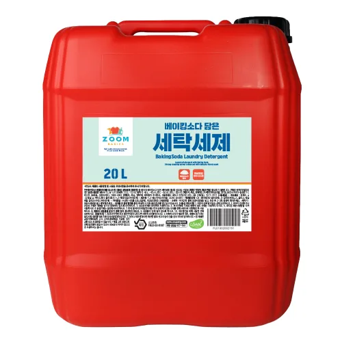 줌 베이직 베이킹소다 담은 액체세탁 세제, 20L, 1개입, 1개