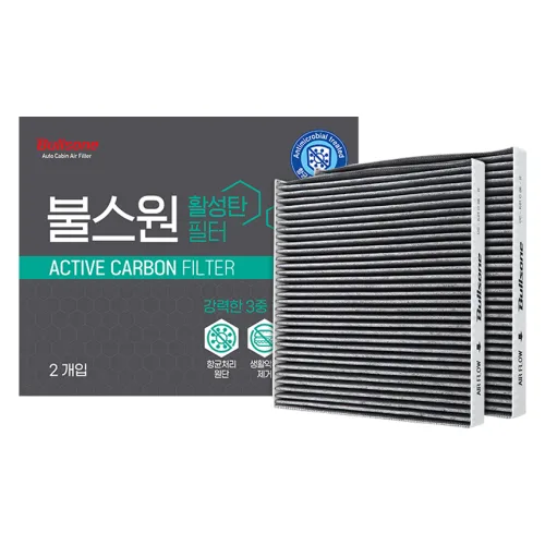 불스원 활성탄 에어컨히터 필터 2p, 10번, 1개