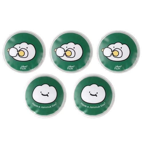 잼먹 휴대용 미니 젤 아이스팩 5P, 1세트