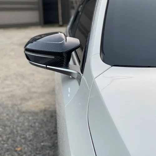 두두카 BMW 5시리즈 G60 악세사리 카본 사이드미러 부착형 몰딩 520i 530i i5 호환, 1개