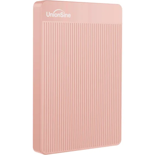 UnionSine 휴대용 외장하드 USB3.0 / 대용량 / 노트북 PC 맥 호환, PINK, 250GB