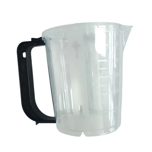 페인트 소분컵 눈금표시 0.6LT 손잡이 탈부착 PP 재질, 1개
