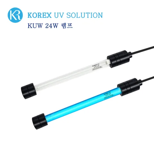 KOREX UV/ 수중용램프 24W 물탱크 수족관 양식장 살균, 1개