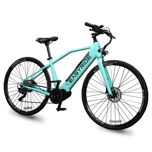 EASYRIDE 이지라이드 허밍버드 바팡미드모터 48V 350W 14Ah, 민트, 알루미늄
