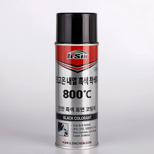 800도 초고온 내열 흑색착색제 스프레이, 1개, 420ml