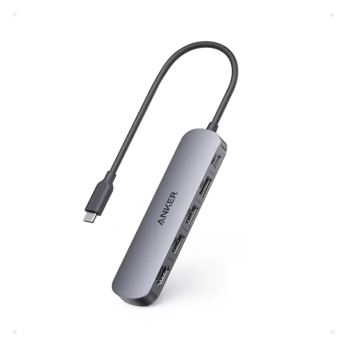 앤커 USB-C 5-in-1 4K HDMI 허브 A8357, 1개, 실버
