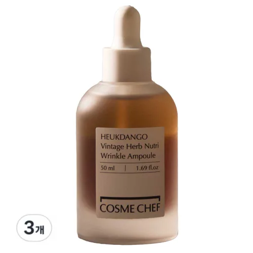 코스메쉐프 흑당고 진액 영양 주름 앰플 50ml, 50ml, 3개