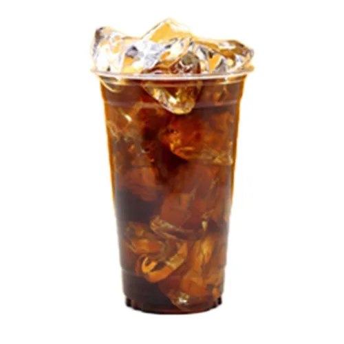 16온스 아이스컵 92파이 테이크아웃 PET 커피 음료컵, 470ml, 100개