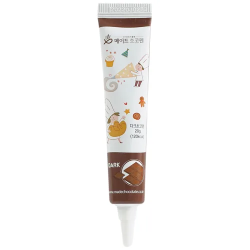 엠케이크 메이드초콜릿 초코펜 다크 20g 단품, 20g, 1개