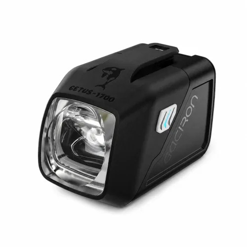 가시론 CETUS-1700루멘 KC인증 배터리 무선 리모컨 고출력 자전거 라이트, 1개, 블랙