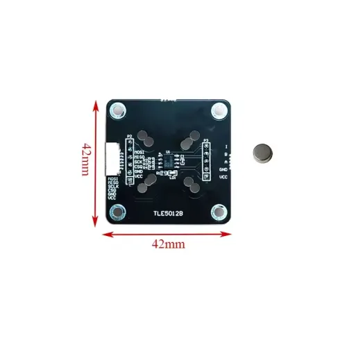 자기식 엔코더 모듈 TLE5012B 15비트 SPI 42mm, 1개, TLE5012B