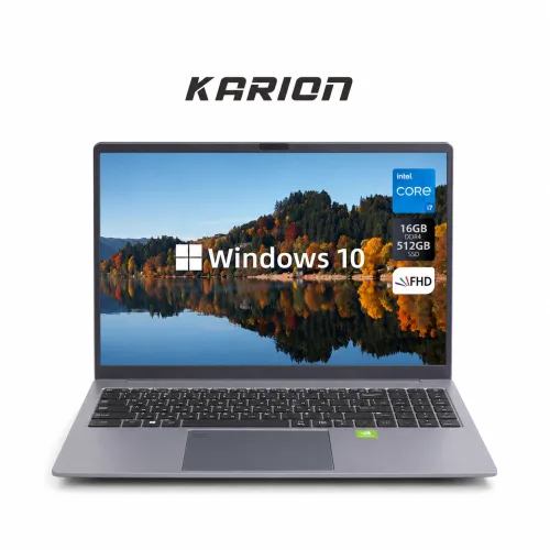KARION 16.1인치 노트북 i3 32GB RAM 512GB SSD MX350 2GB 윈도우10 사무용 학습용, K-350, WIN10, 32GB, 512GB, 모던 그레이