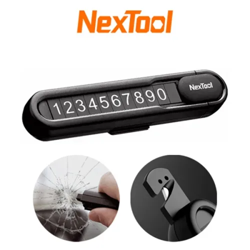 NEXTOOL PARKING PLATE 넥스툴 파킹 플레이트 [AS 가능] 비상탈출툴 / 차량 긴급 탈출용 툴, 1개