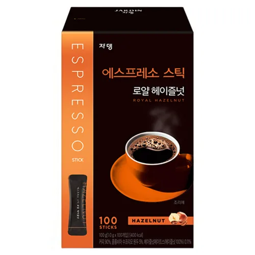 에스프레소스틱 로얄 헤이즐넛, 1g, 100개입, 1개