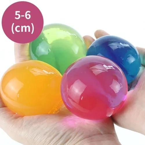 초대형 워터비즈 수정토 수분젤 물비즈 5-6cm 50g 수경재배 화병인테리어 대형수정토