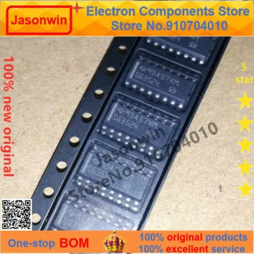 Jasonwin 100% 새 원본 10-100개/로트 SG3524DR SOP-16 IC 통합