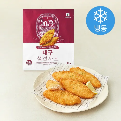 [로켓프레시] 대구생선까스 (냉동)