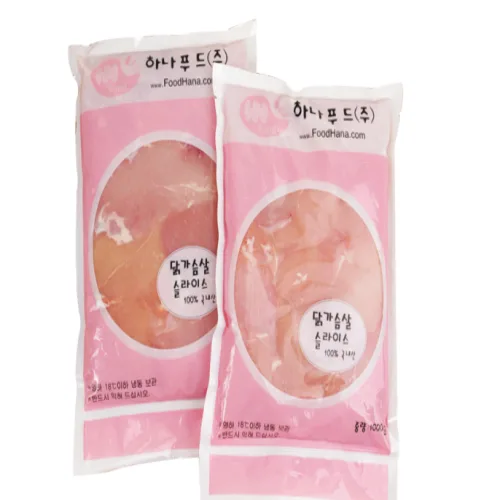 하나푸드(주) 닭가슴살 슬라이스 (국내산)