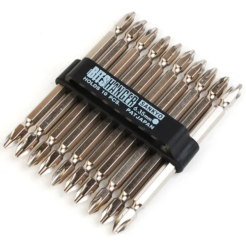 비트세트 SV-110 +/+ 110mm 10P 드라이버 자석비트, 1세트