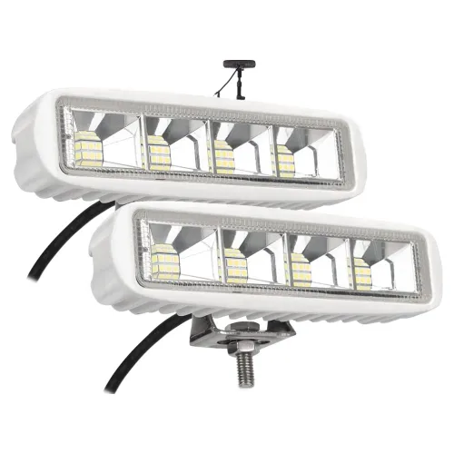 엔엘펄 LED 탐조등 12V-24V 일자형 써치라이트 화물차 작업등, 1세트