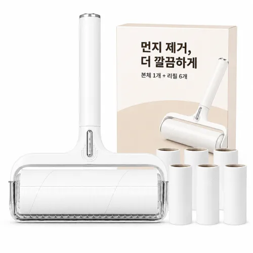 솜니올 초강력 사선컷팅 테이프클리너 본품 리필 세트, 1개