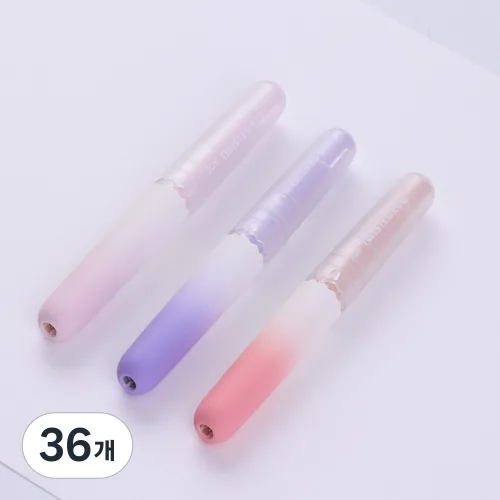 star starred 에그 젤펜 투톤 그라데이션 0.5mm, 36개, 3컬러 바디