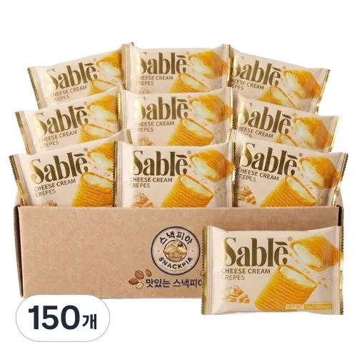 Sable 미니 크레페 치즈크림 맛