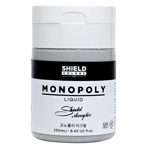 쉴드 모노폴리 아크릴물감, 654 French Gray, 1색, 250ml