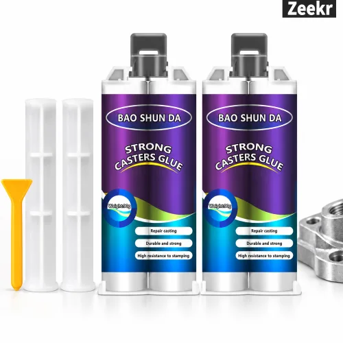 Zeekr 금속 에폭시 접착제 90g 2액형 AB 주물용 강력 금속 보수제 내열 에폭시 퍼티 철 알루미늄 스테인리스 누수 균열 보수