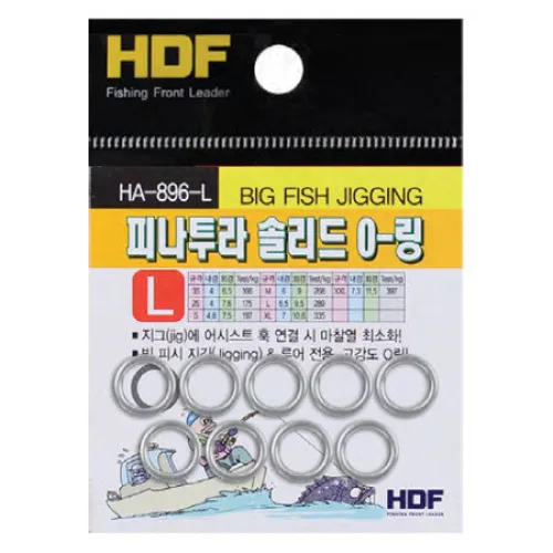 해동 피나투라솔리드O링 HA-896, M, 1개