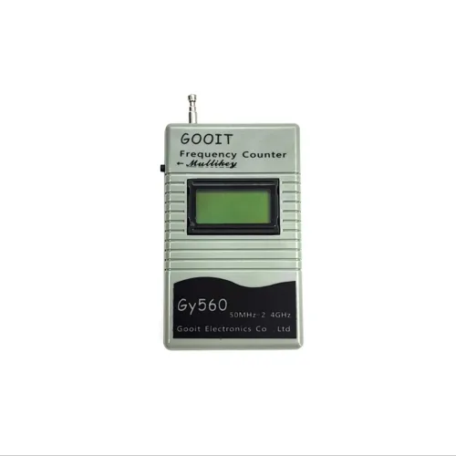접이식 휩 안테나 포함 미니 GOOIT GY560 50Mhz - 양방향 라디오 UV-5R용 2.4Ghz 휴대용 주파수 카운터
