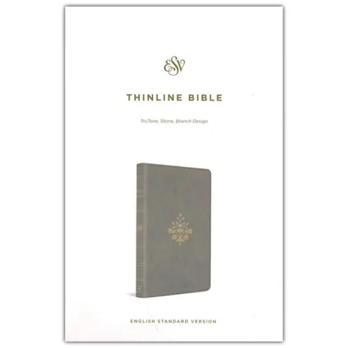 ESV THINLINE BIBLE (BONDED LEATHER/TRUTONE/BRANCH DESIGN/STONE)