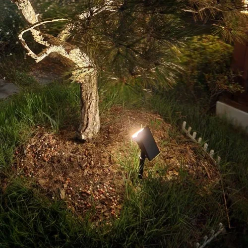 태양광 20LED 정원 진입로 스포트 라이트 테라스 벽 마당 야외조명 솔라 수목후드등, 흰빛