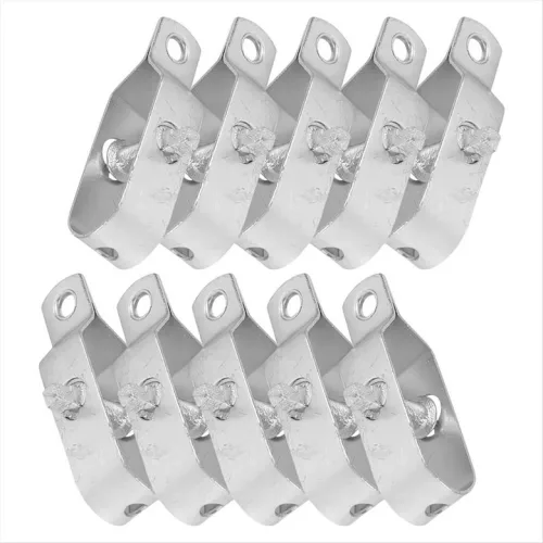 10 Pcs 전기 울타리 강화제 배리어 울타리 금속 케이블 스트레이너 도구 와이어 로프 장력 텐셔너 헤비 듀티 강화제