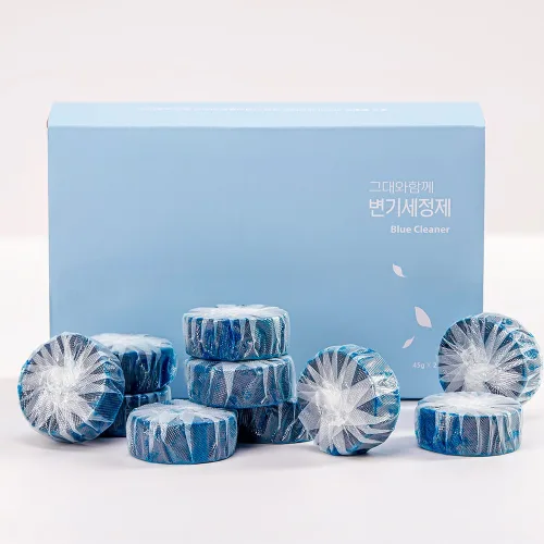 그대와함께 300회 물내림 변기세정제 45g 20개입 프리미엄 고체형 변기클리너 1+1+1 [총 60개입 ], 60개, 45g