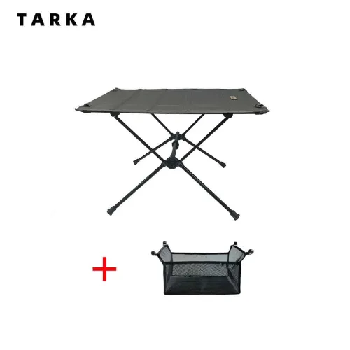 TARKA 캠핑 옥스포드 패브릭 테이블 접이식 책상 경량 천 야외 낚시 피크닉 장비