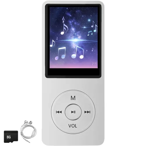RUNDX 블루투스 휴대용 MP3 이어폰 녹음학생 어학용 8GB