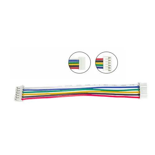 JST-PH 6핀 케이블 2.0mm 피치 양방향 1대1, 10cm, 4개