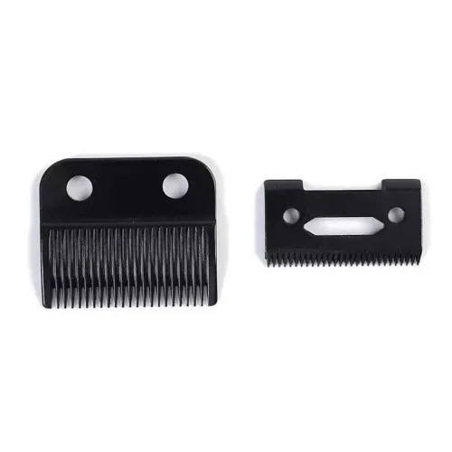 WAHL Clipper 2홀 교체 블레이드 부품과 호환용 헤어 클리퍼 블레이드 부품 8148, 1919, 8591, 8509, 2241, 2240 검정색