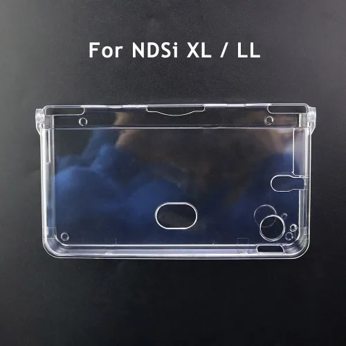JCD 플라스틱 투명 SP LL DSI 스킨 XL 케이스 커버 보호 NDSI 크리스탈 GBA 호환 3DS NDSL 콘솔 하드