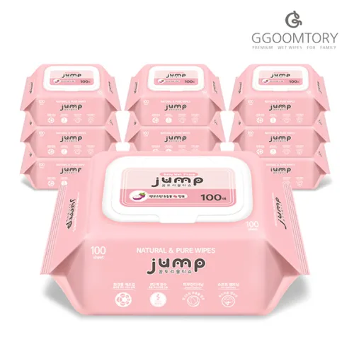 꿈토리 물티슈 13종모음전, 55g, 100개입, 10개